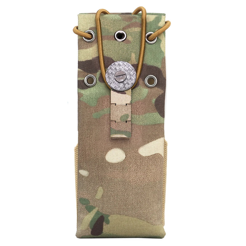Tactical Universal Radio Pouch MPU5 PRC163 152 148 PTT Holder Bag Walkie-talkie Storage Pack - Korvel