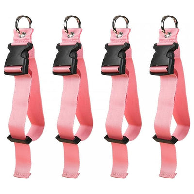 Portable Black Nylon Anti-Theft Luggage Strap