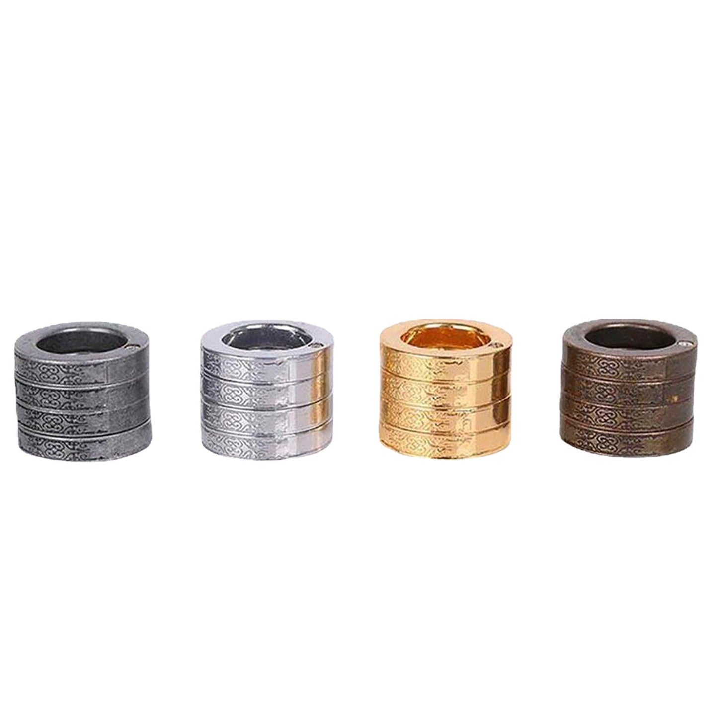 HARD SELF DEFENSE RING Men's Round Finger Hexagonal Ring Emergency Window Breaker Guard Ring - Korvel