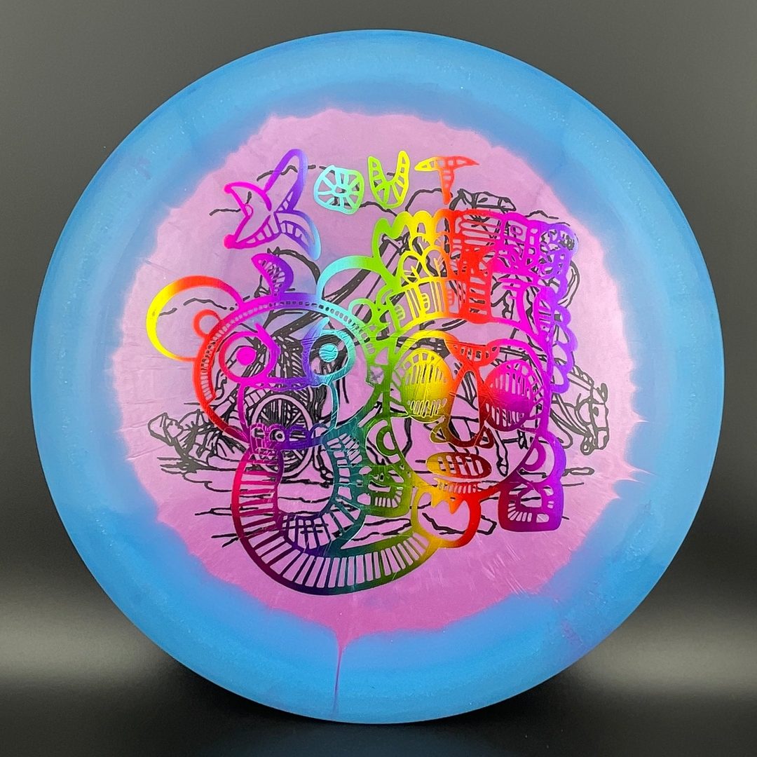 Halo G-Blend Sphinx X-Out - Double Stamp Disc Golf Driver