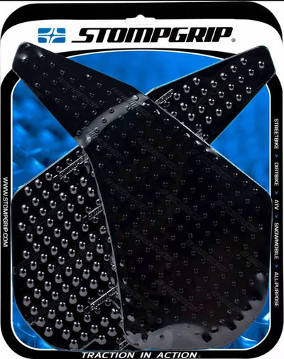 Stompgrip - Premium Black Traction Pads for Enhanced Motorcycle Control - Korvel