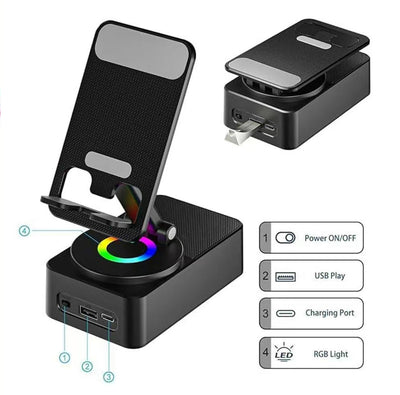 GlowBeat 5-in-1 Speaker - Korvel