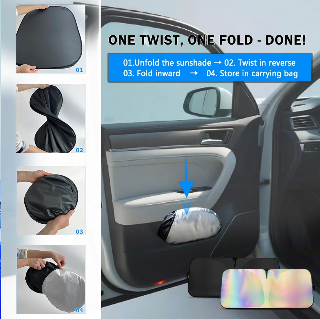 Cool Shield Car Curtain - Korvel