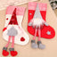 Christmas Decorations with Legs Plush Faceless Santa Claus Christmas Socks Christmas Pendant - Korvel