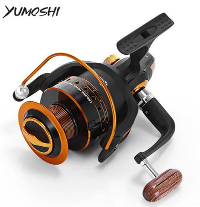Yumoshi Premium Spinning Fishing Reel - 12BB + 1 Bearing
