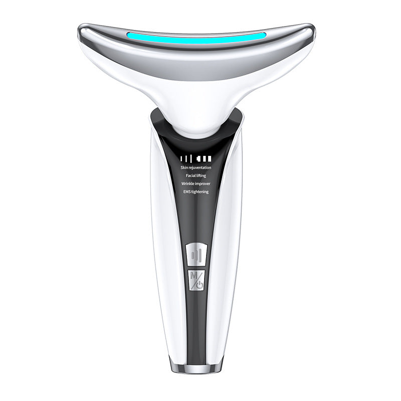 Hot Sell Skin Rejuvenation Tightening Anti-aging Face Neck Lifting Massager Led Photon Therapy Face And Neck Lifting Device - Korvel