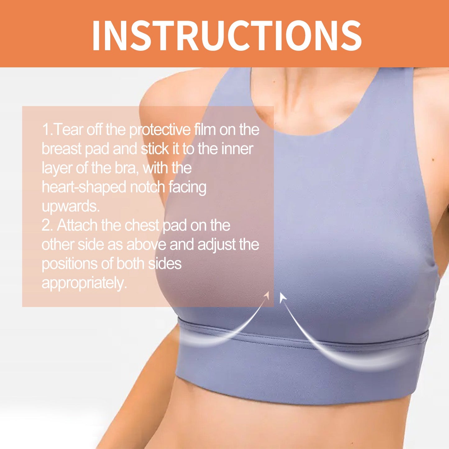 Inserts Esticky Instant Volum pour une Silhouette de Poitrine Améliorée