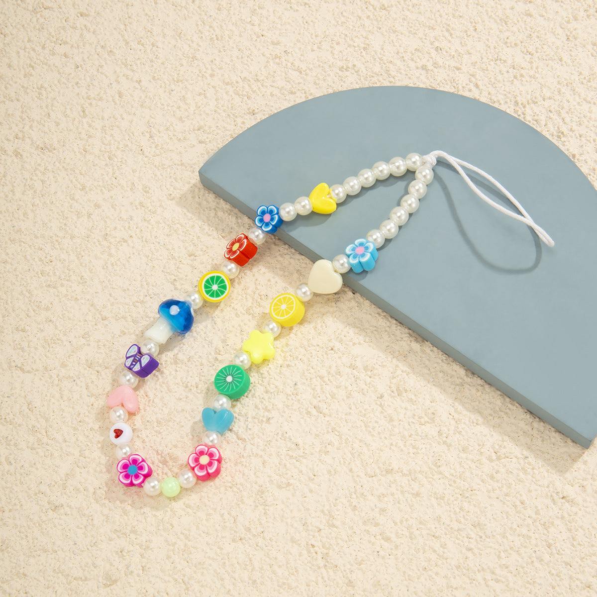 Creative Daisy Fruit Phone Chain Accessory