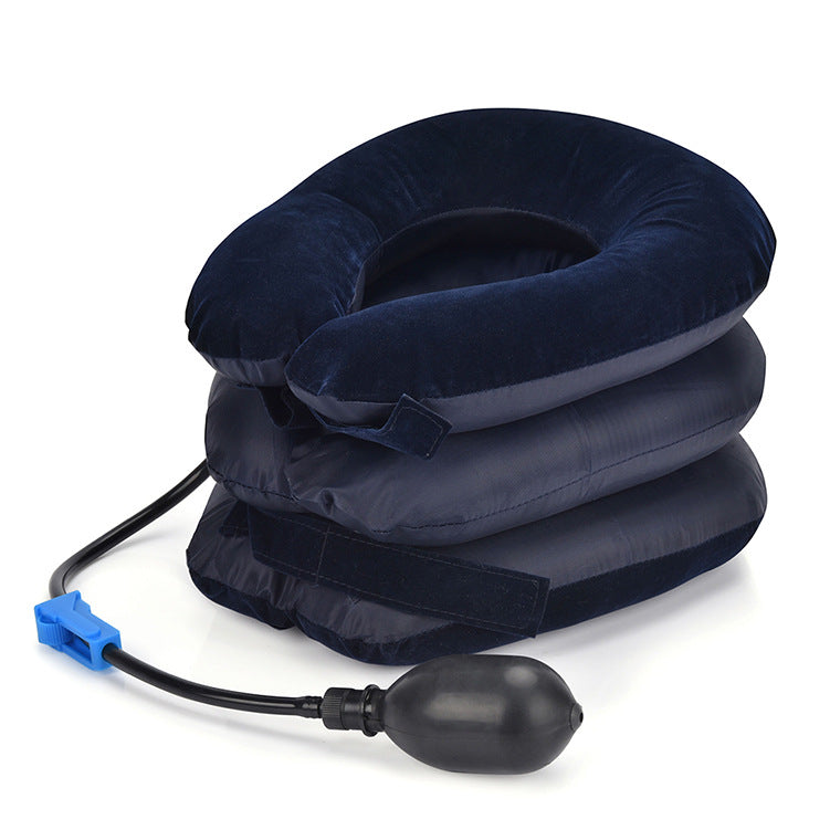 Swan Neck Correction Artifact Cervical Spine Traction Device Cervical Spine Neck Traction Belt Inflatable Neck Protection - Korvel