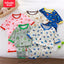 hibobi 2-Piece Children Air-Conditioning Clothing Summer Home Clothes Three-Quarter Sleeve Underwear Set Baby Pajamas Tracksuit - Korvel