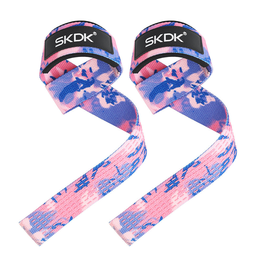 Camouflage sports power band grip strength band fitness hard pull band pull-up auxiliary band - Korvel