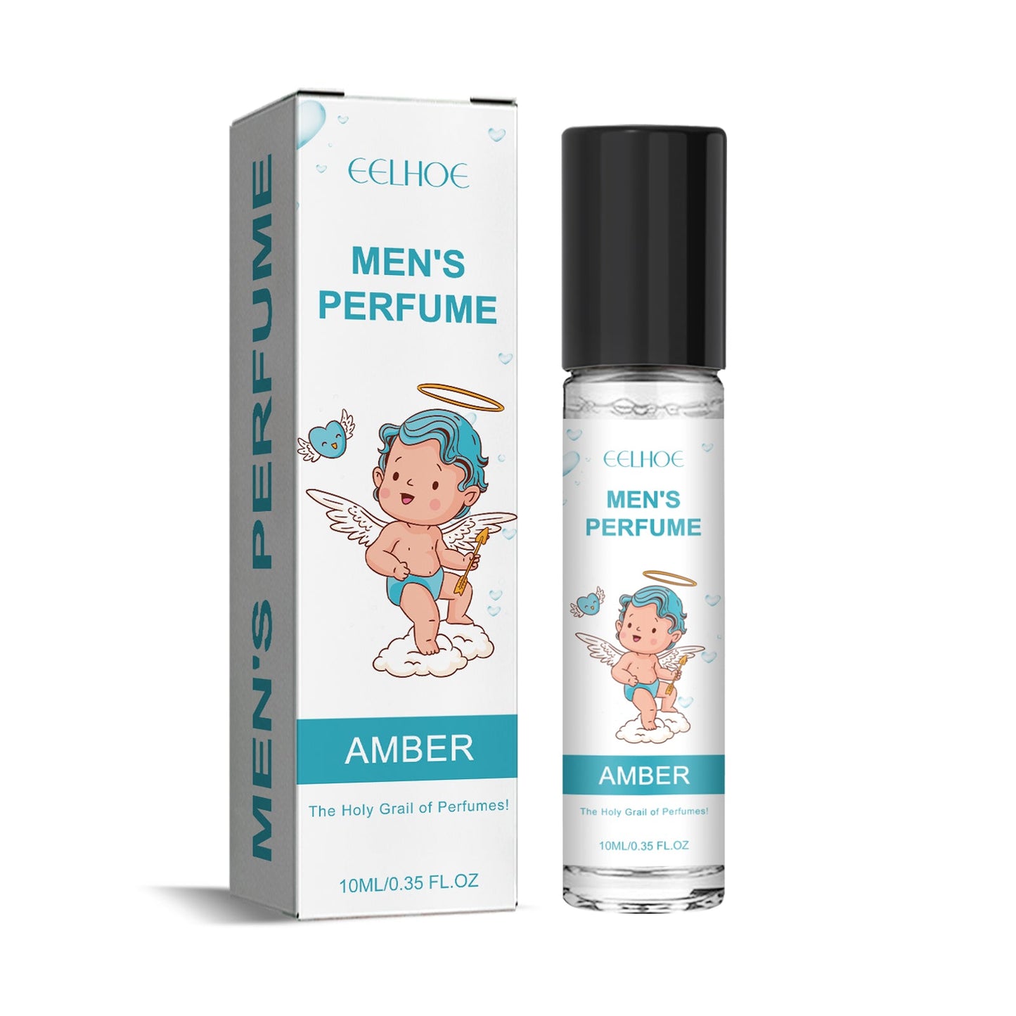 Cupid Perfume Series, Long-Lasting Light Fragrance Fresh Natural Niche Fragrance Wrist Behind Ear Perfume - Korvel