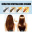Keratin Revitalizing Cream, Long Lasting Fragrance Soft Light Smoothing Frizz Repair Split End Conditioner - Korvel