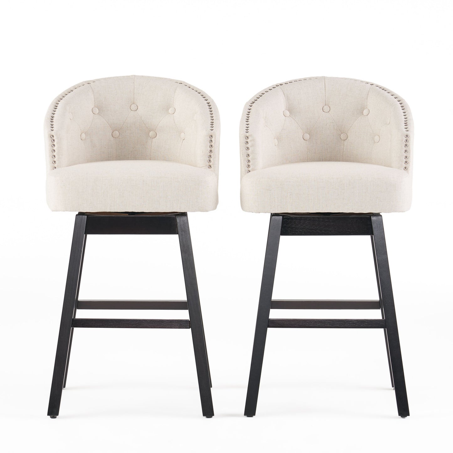 OGDEN KD SWIVEL BARSTOOL( SET OF 2 ) - Korvel
