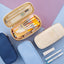 Macaron color block can transform into a large capacity upgraded pencil case stationery - Korvel