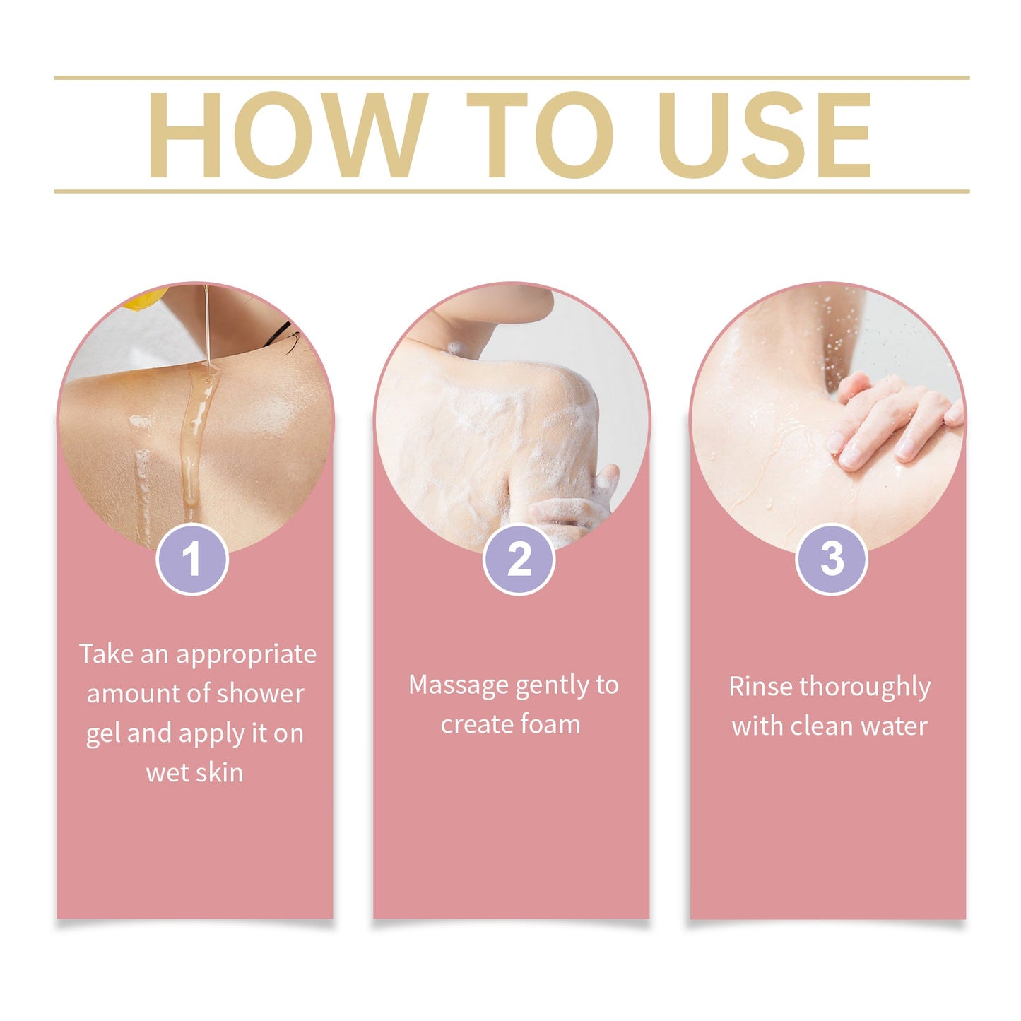 Fragrant Body Wash (Jasmine Fragrance) Moisturize And Moisturize Skin To Improve Dry Women's Body Wash - Korvel