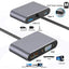 USB C Hub 4 in 1 Type C 3.0 Adapter with 4K HDMI & VGA