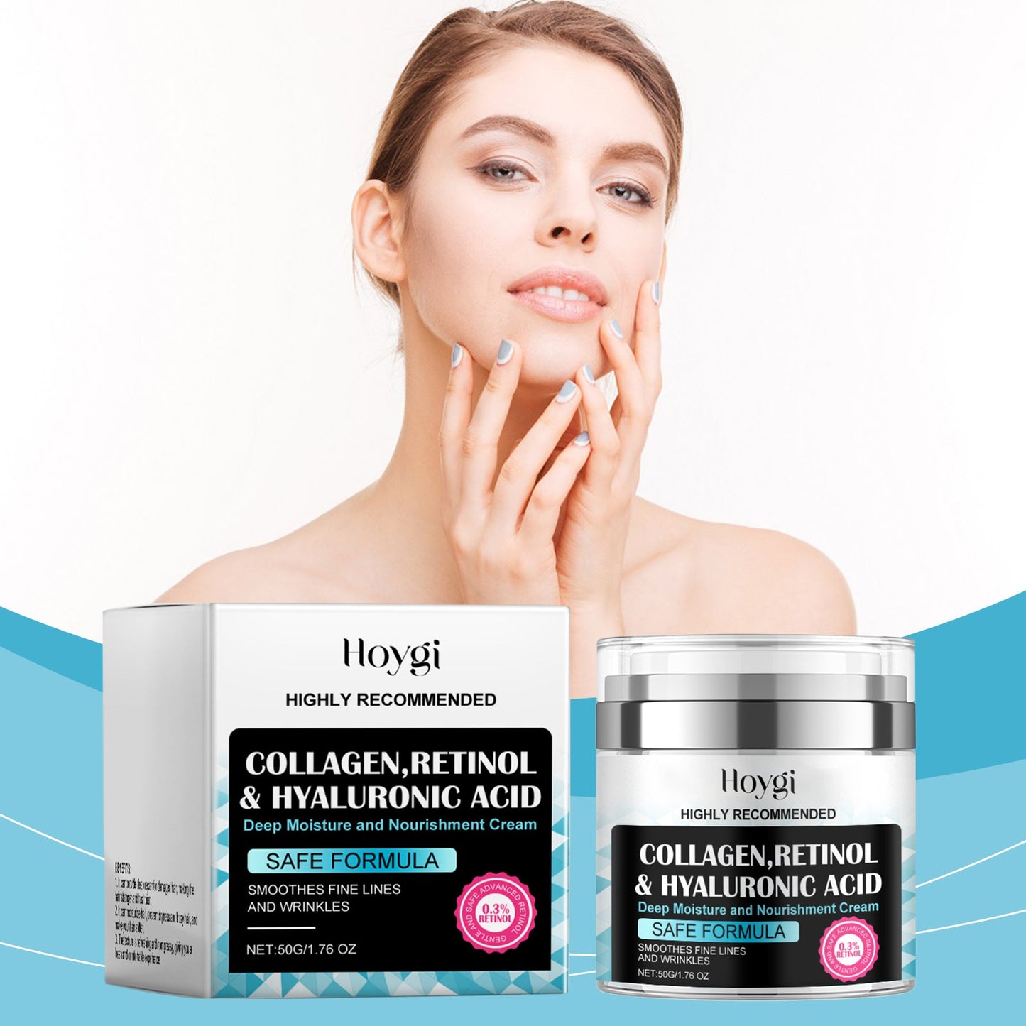 Premium Collagen Moisturizing Cream for Daily Facial Care