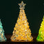 Christmas decoration mini luminous Christmas tree transparent crystal night light cross-border desktop decoration props small gifts - Korvel