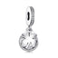 Bijoupalace Perle Charm Trèfle à Quatre Feuilles en Argent Sterling 925