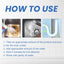 Pipe Remover, Kitchen Bathroom Drain Block Cleaning Stain Deodorant Remover - Korvel