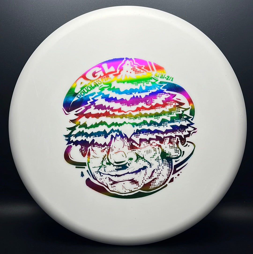 Woodland Glow Douglas Fir Disc Golf Putter