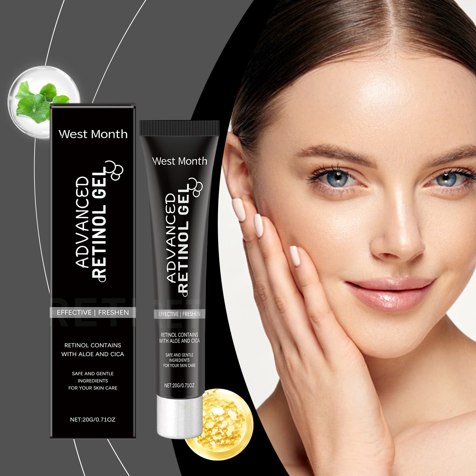 Retinol Care Cream Moisturizes, Moisturizes, Brightens, Moisturizes And Rejuvenates Skin Care Essence Cream - Korvel