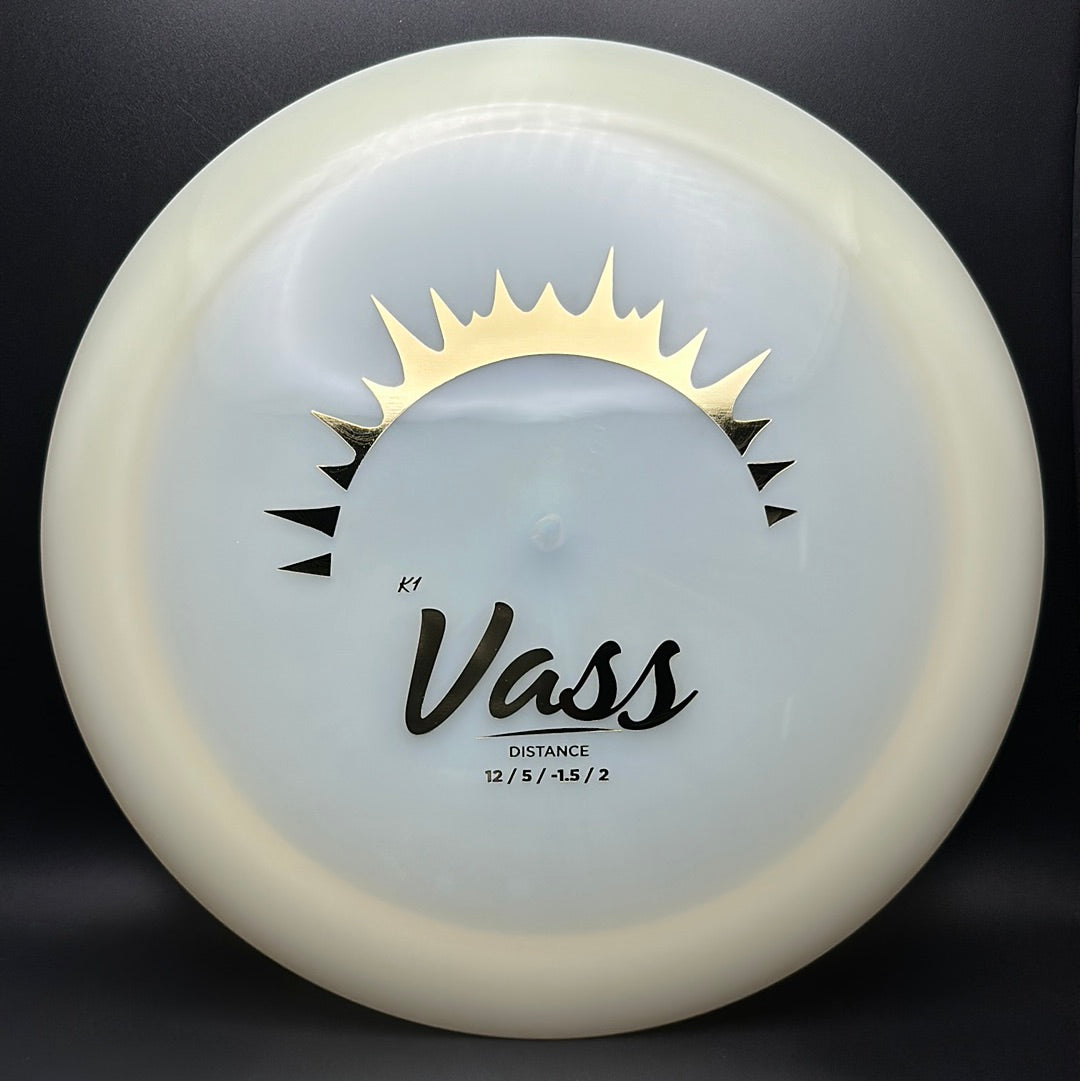 K1 Glow Vass - Primer Lanzamiento Disco de Golf