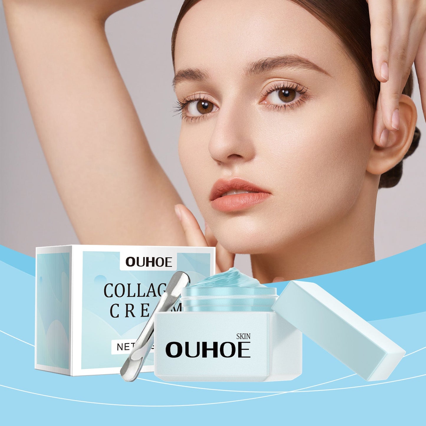 Crema de Colágeno Suave para Hidratación y Firmeza