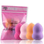 4Pcs/set Mini Beauty Soft Makeup Sponge Puff Face Nose Facial Foundation Base Liquid Powder Blending Drop Shape Cosmetic Tool - Korvel