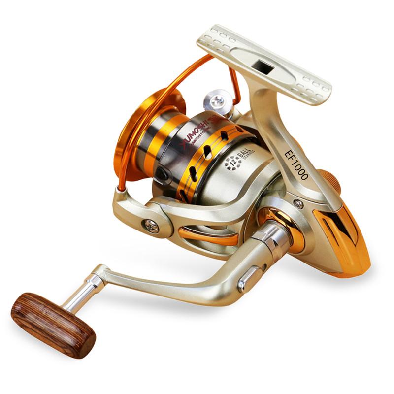 Yumoshi EF1000-7000 12BB 5.2:1 Metal Spinning Fishing Reels Fly Wheel For Fresh/ Salt Water - Korvel