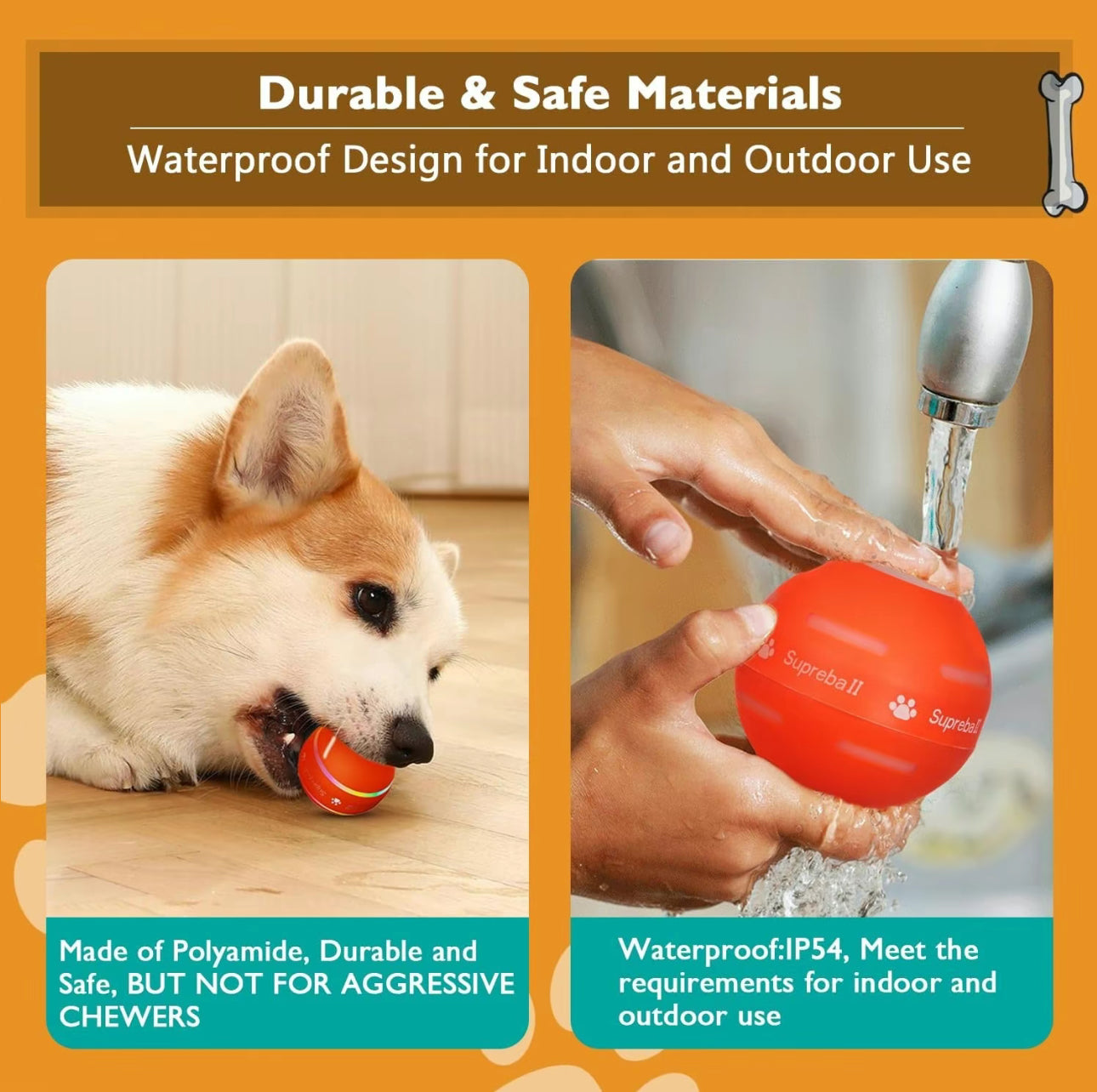 SmartRoll Pet Ball - Korvel