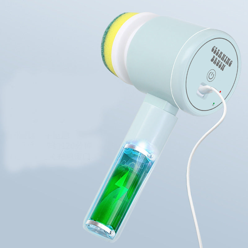Multifunctional Handheld Wireless Electric Cleaning Brush Dishwashing Electric Brush - Korvel