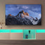 TV console with storage cabinet, 82.6-inch long LED TV stand with 31 mode switching lights (white, suitable for 75/80 inch TVs) - Korvel