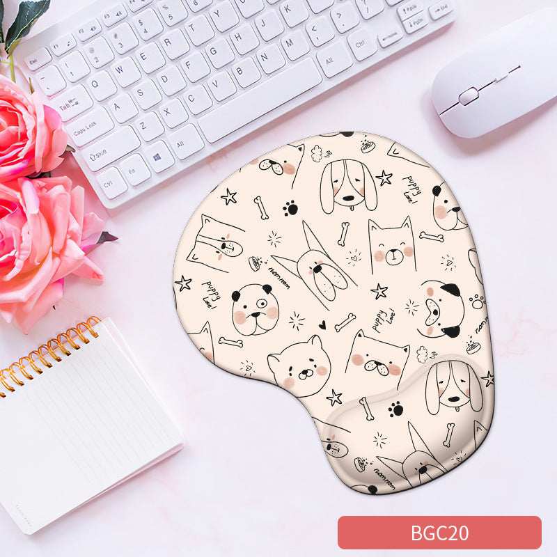 Comfortable Silicone Wrist Mouse Pad for Enhanced Productivity