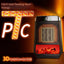 3D dynamic flame heater, household heater, silent and energy-saving PTC speed electric heater - Korvel