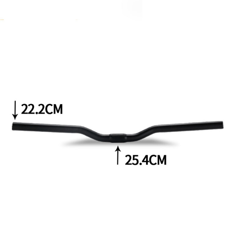 Folding Bike Aluminum Alloy Small Straight Handlebars, also known as Speed Drop Horizontal Handlebars, are essential bicycle acc - Korvel