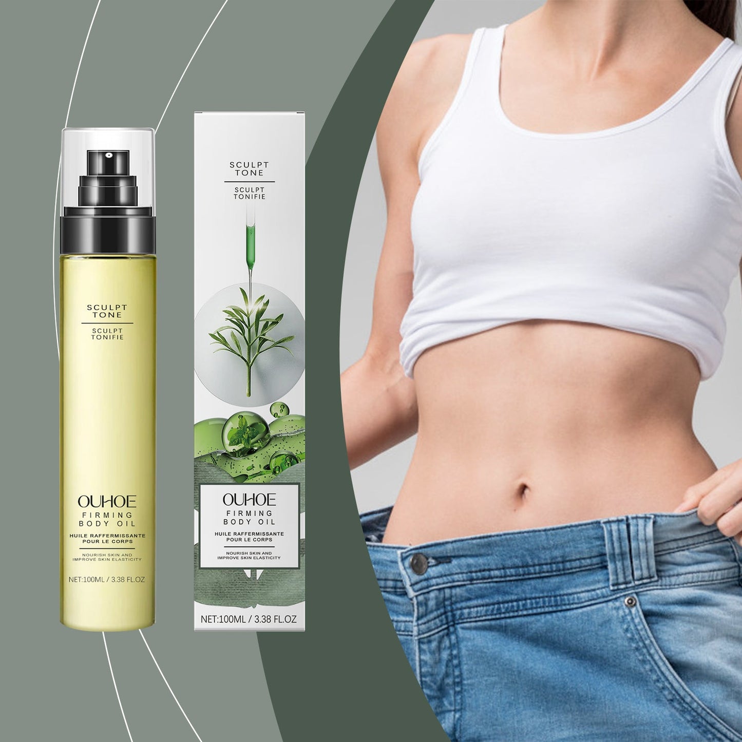 Premium Skin Firming Body Oil for Hydration and Care