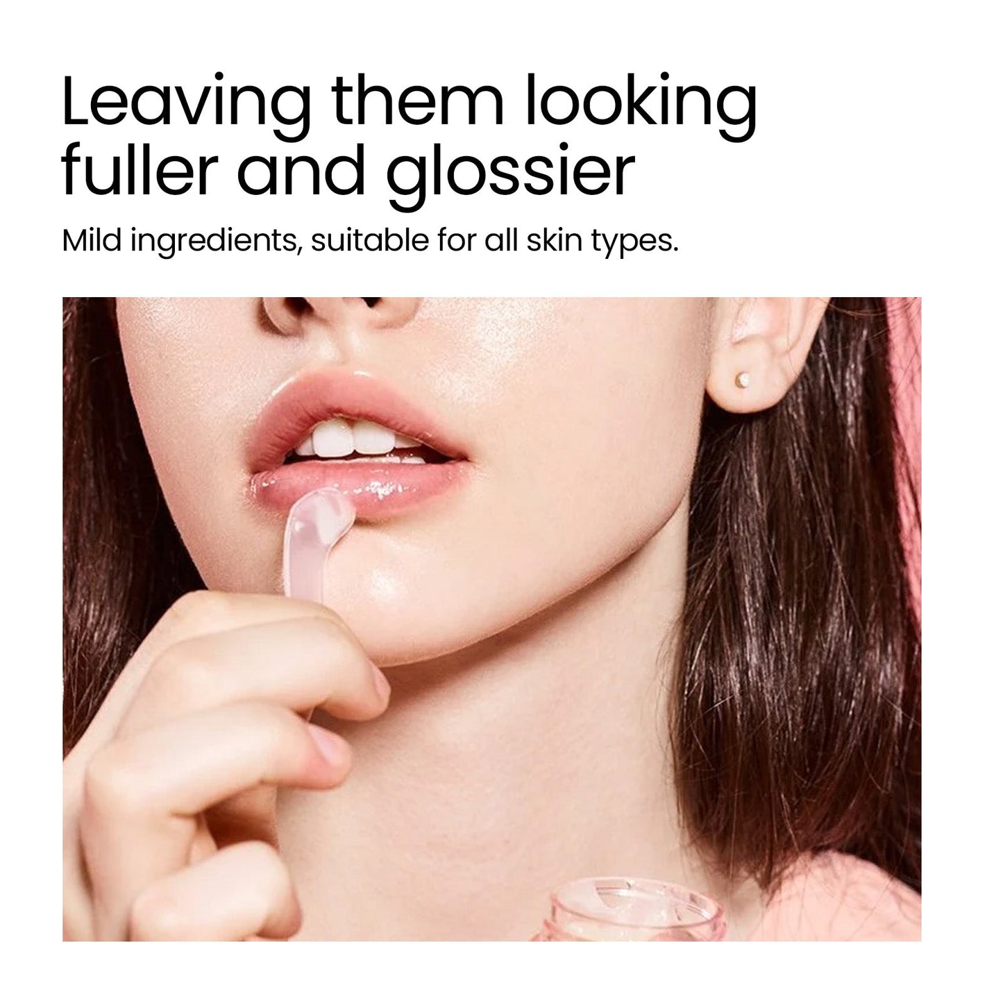 Lip Sleeping Mask, Moisturizing Gently Exfoliating Dead Skin Plump Smooth Lip Mask - Korvel