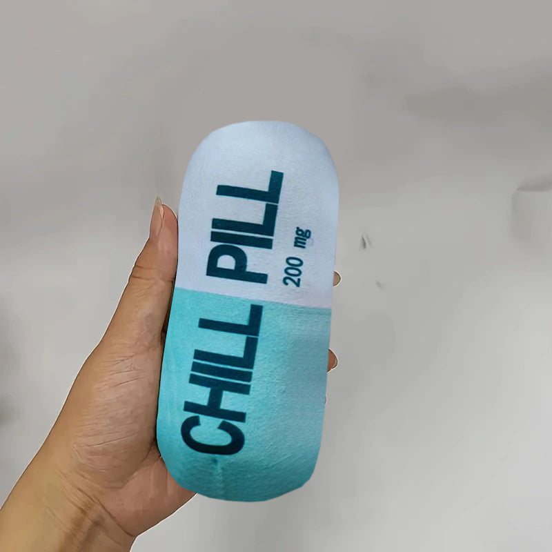 Pet Sound Plush Capsule Toy for Dogs