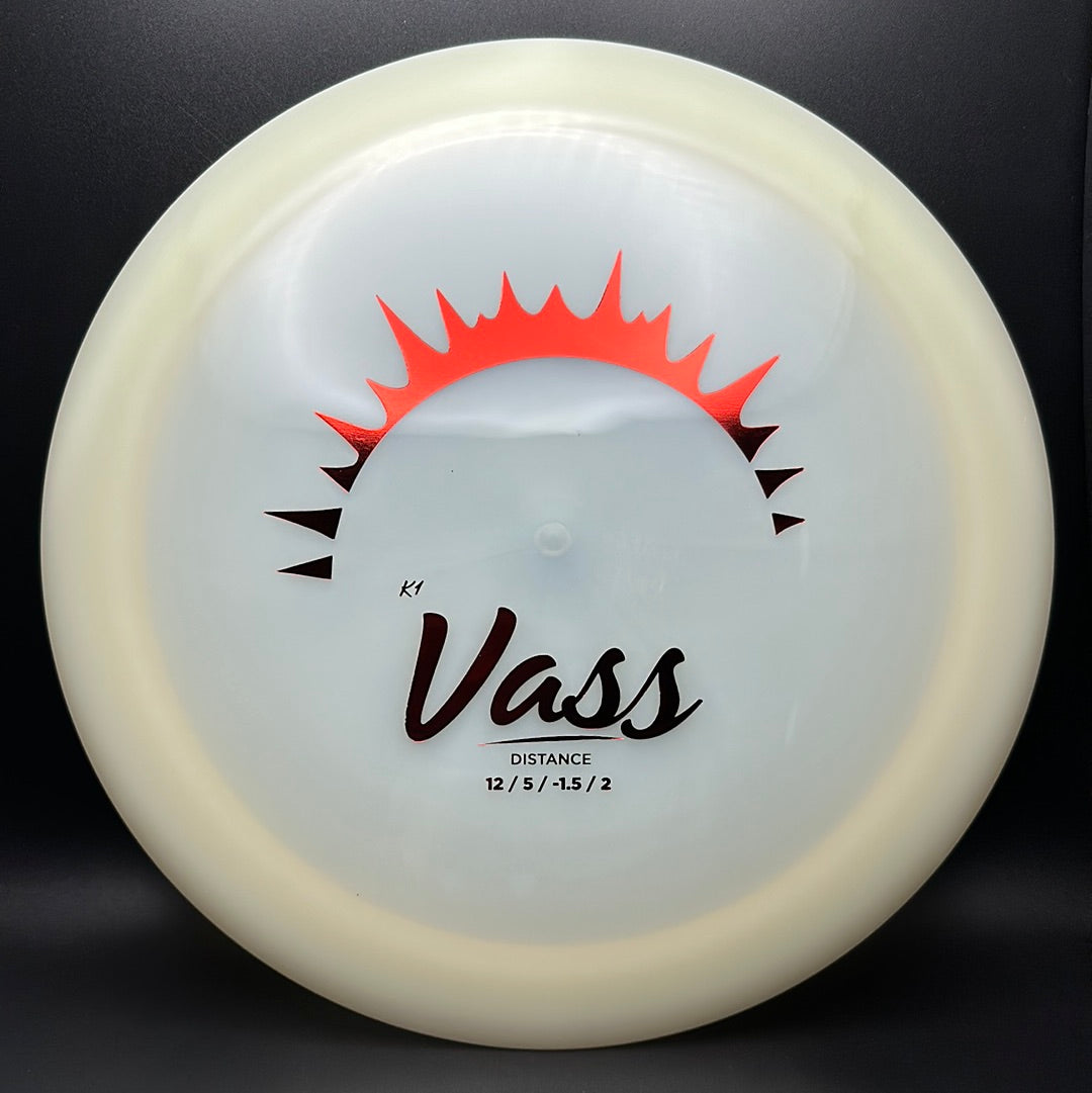 K1 Glow Vass - Primer Lanzamiento Disco de Golf