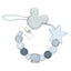 Silicone Beads Pacifier Clip for Infants and Toddlers