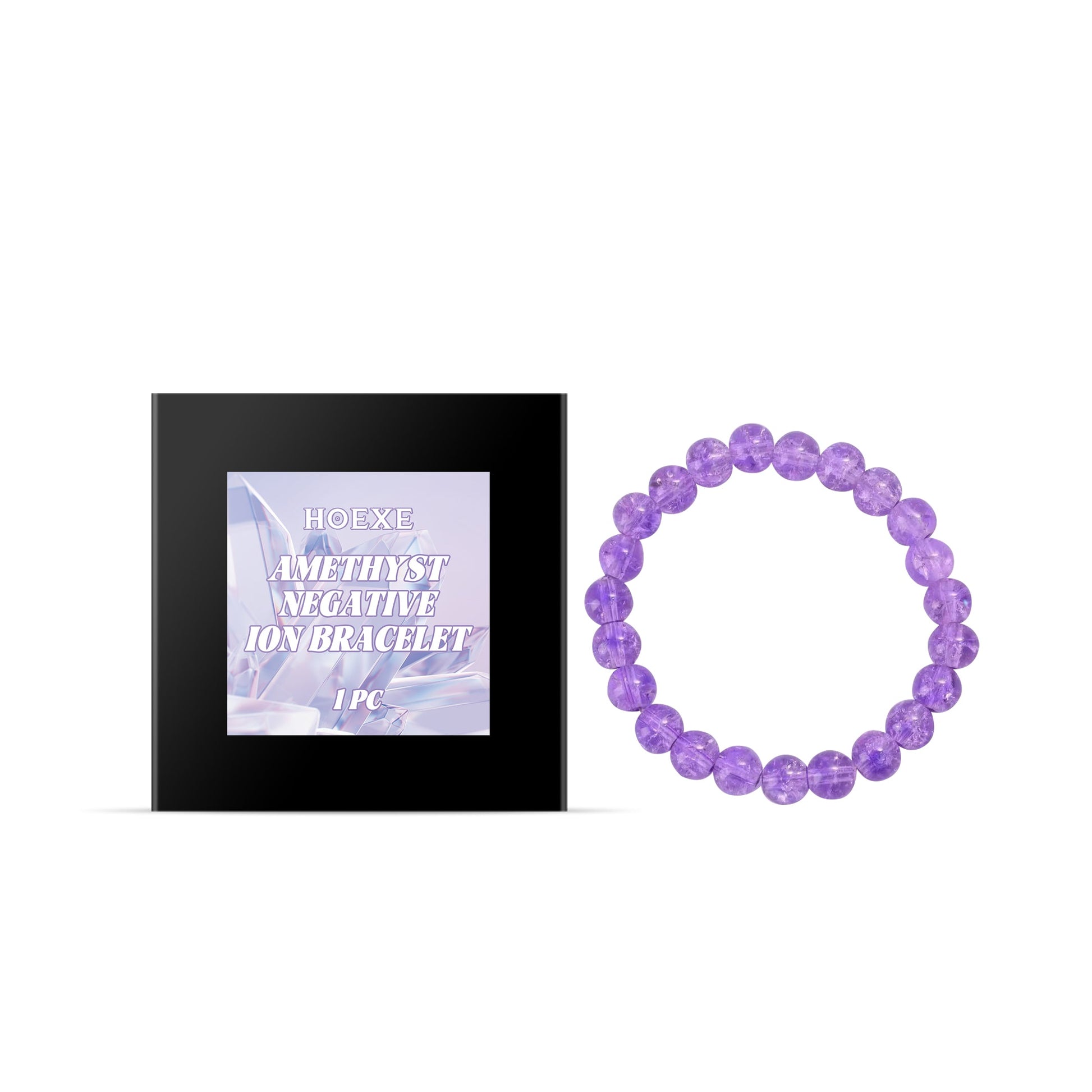 Purple Bracelet Purple Rabbit Hair Crystal Personality Trend Fashion With Purple Hand Beaded Bracelet - Korvel