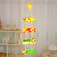 New hanging lights, LED signs, Christmas scene decoration, window display, light string, atmosphere lights - Korvel