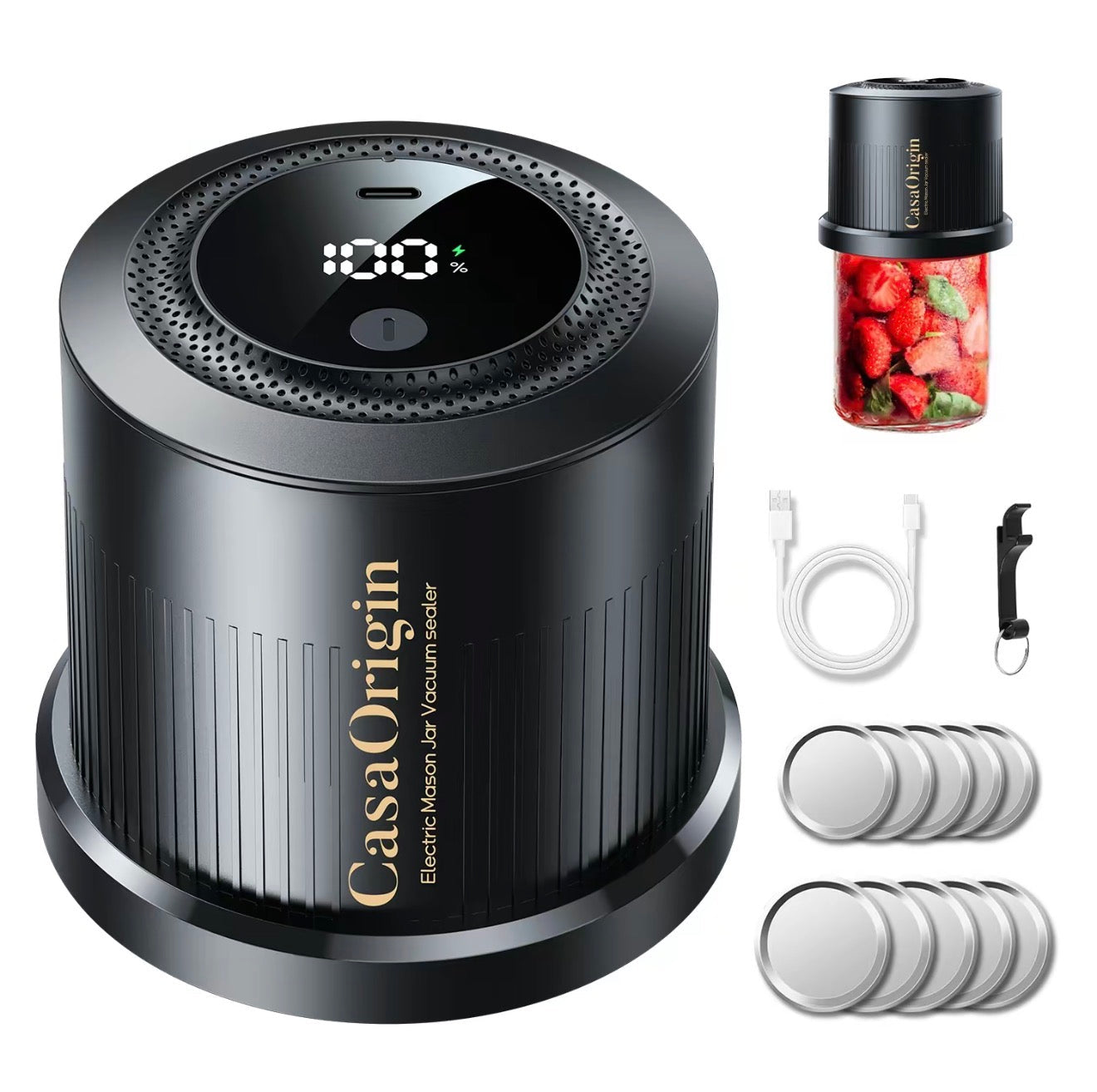 FreshSeal Jar System for Efficient Food Storage