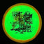 Glow Halo S-Blend Emperor - X-Out Disc Golf Driver