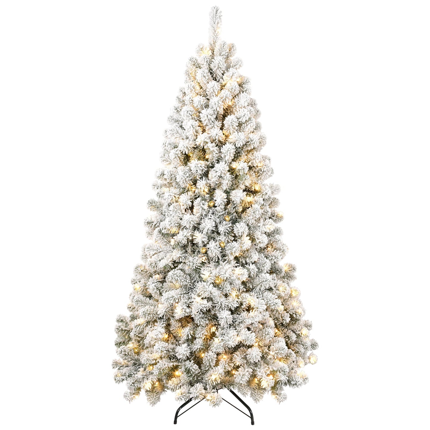 5FT PVC Memory Wire Christmas tree (With Light) - Korvel