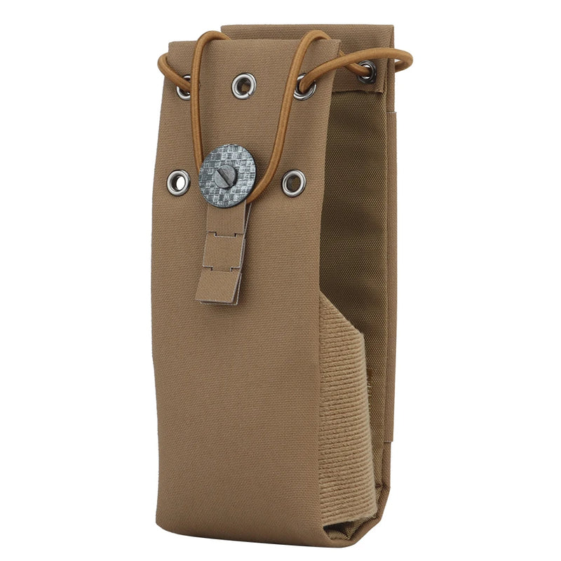 Tactical Universal Radio Pouch MPU5 PRC163 152 148 PTT Holder Bag Walkie-talkie Storage Pack - Korvel