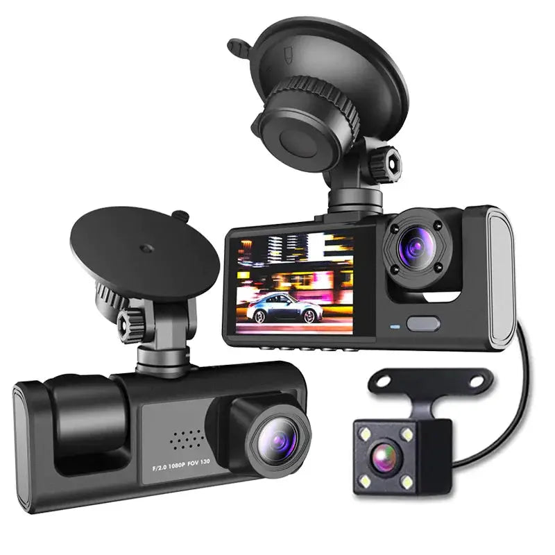 Premium Dual Lens HD 1080P Dash Cam for Comprehensive Coverage