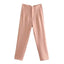 Pantalons Droits Chic pour Femme de Bureau